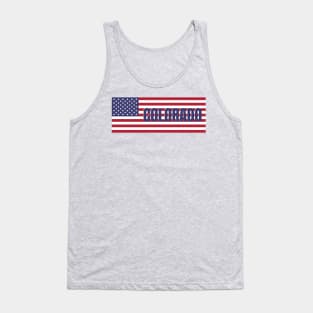 Colorado State in American Flag Tank Top